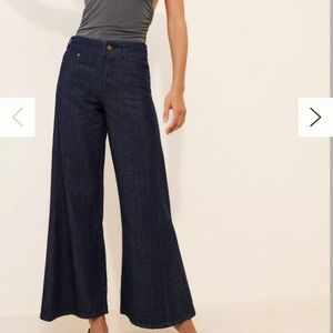 Pilcro Sparkle Flare Crop Jeans